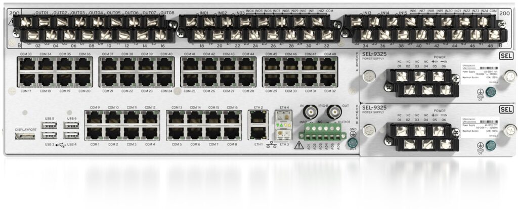 SEL-3350 3U Back